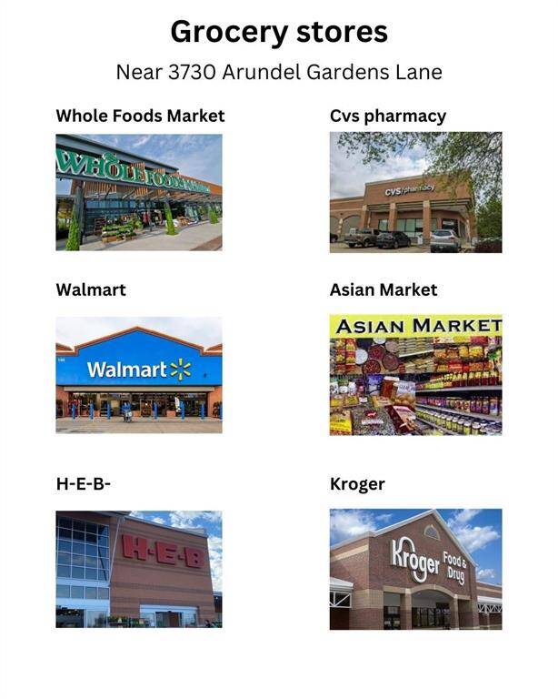 Nearby groceries