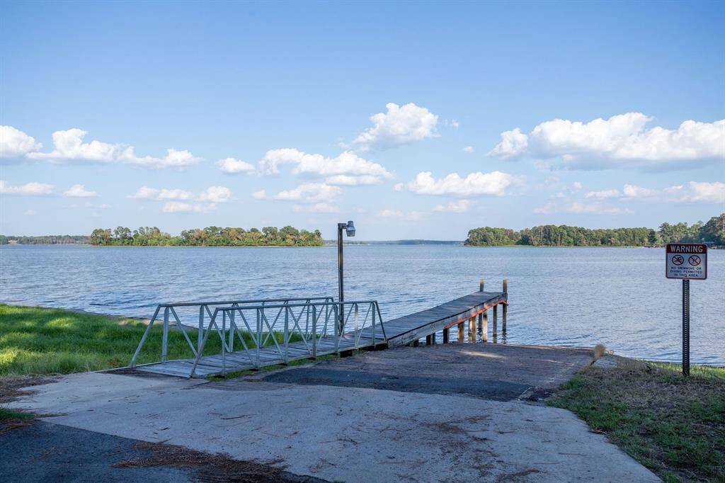 One of two boat launches