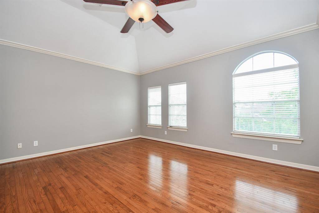 This is your amazing private place of peace and repose: the primary suite.