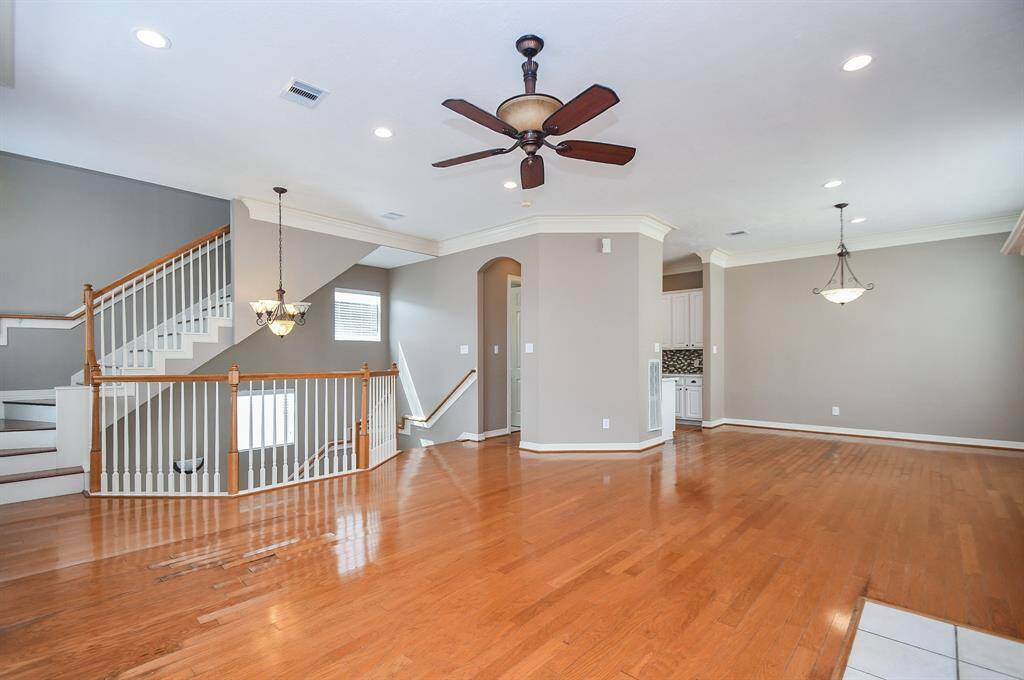 Wide open, airy space reflects the timeless beauty and versatility of the open floor design plan, with tremendous, unobstructed space, especially on this, the 2nd floor living/family area.