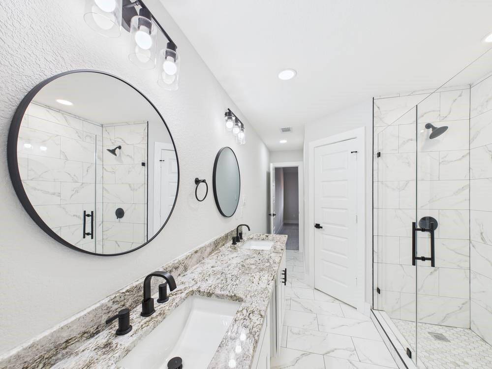 It's not a hotel it's your primary bathroom!