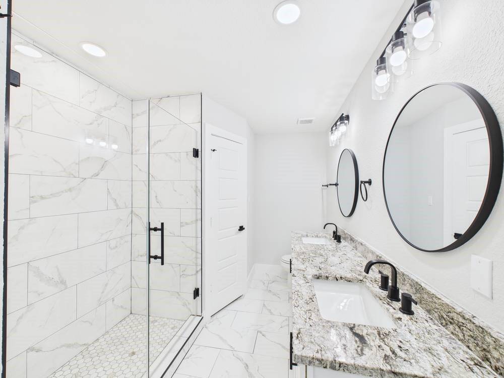 Another view of your luxury spa like primary bathroom!