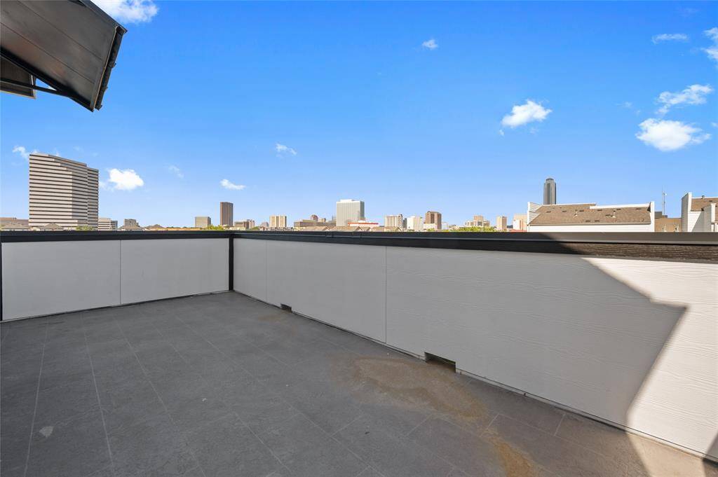 View of rooftop terrace from similar plan