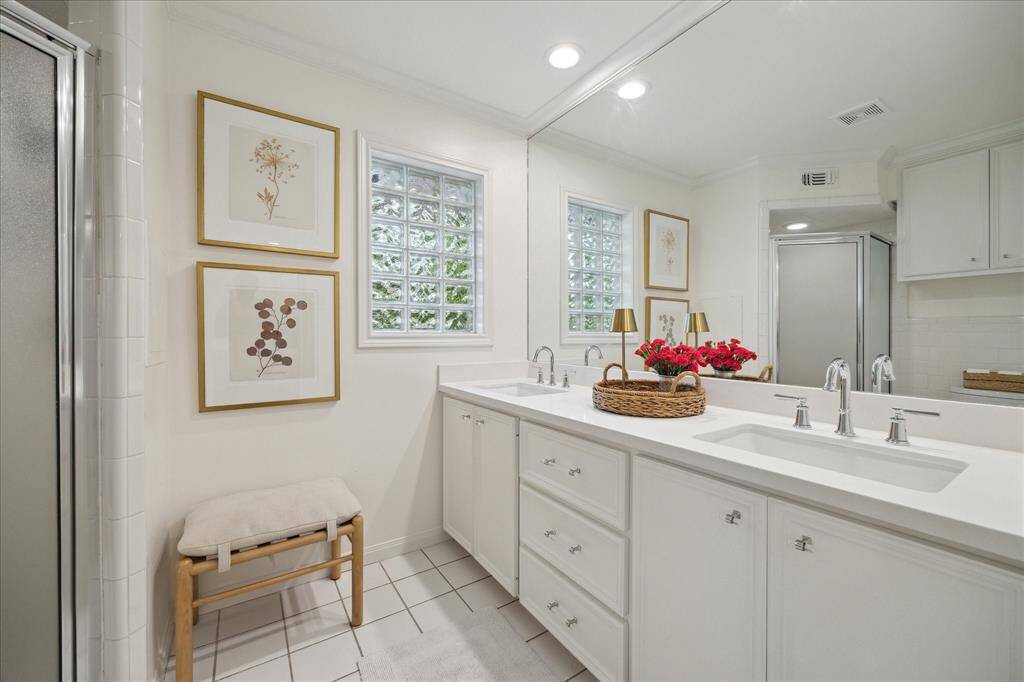 Primary bathroom.