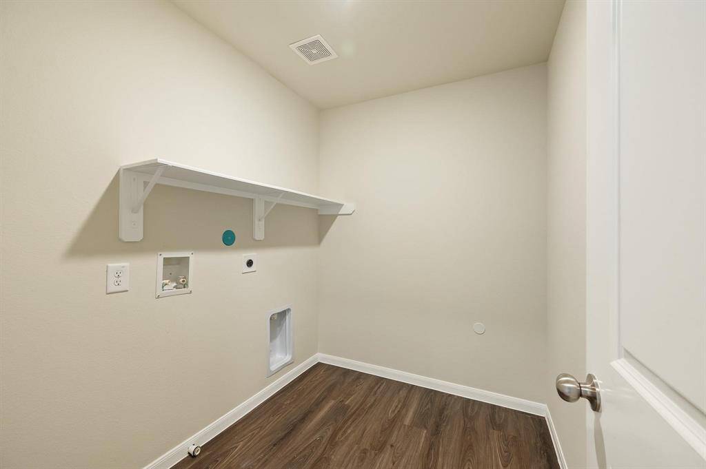Laundry area