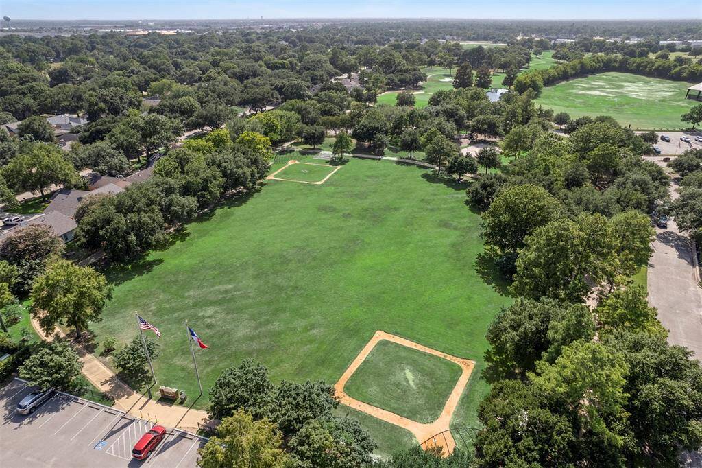 Baseball field at the park