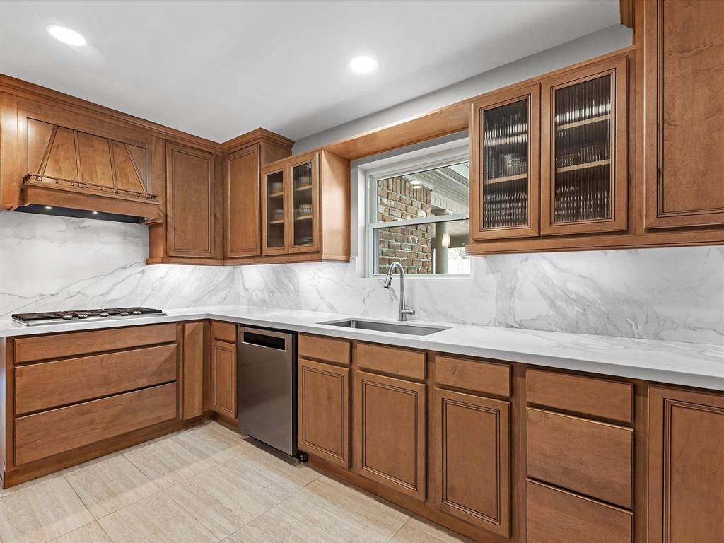 Enjoy ample countertops in this beautifully updated kitchen.