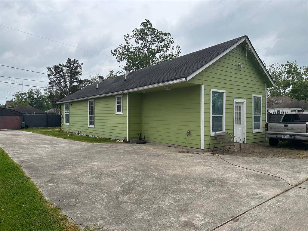 Rear of home looking northwest.