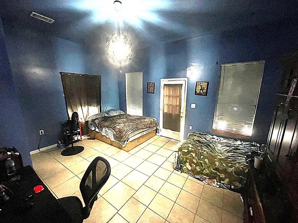 Large back bedroom