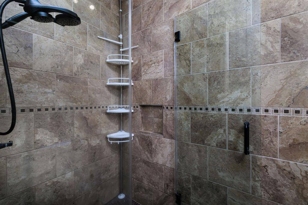 remodeled huge shower