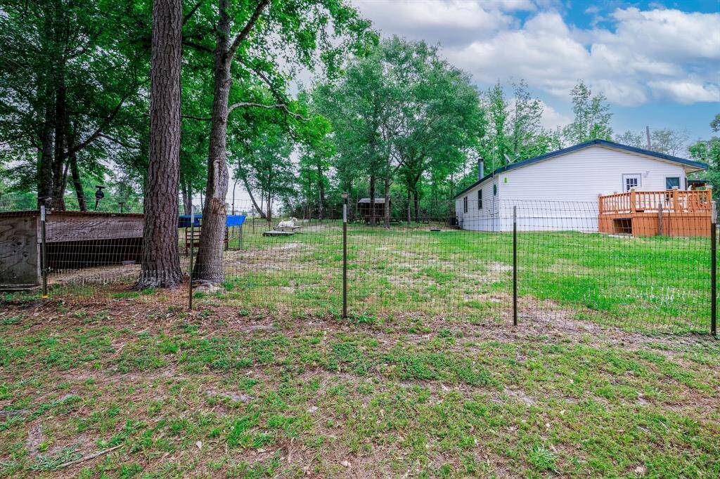 Back yard fencing for the goats