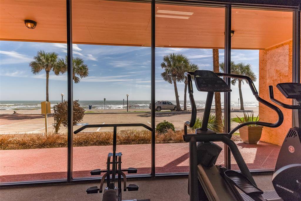 Workout with an ocean view!