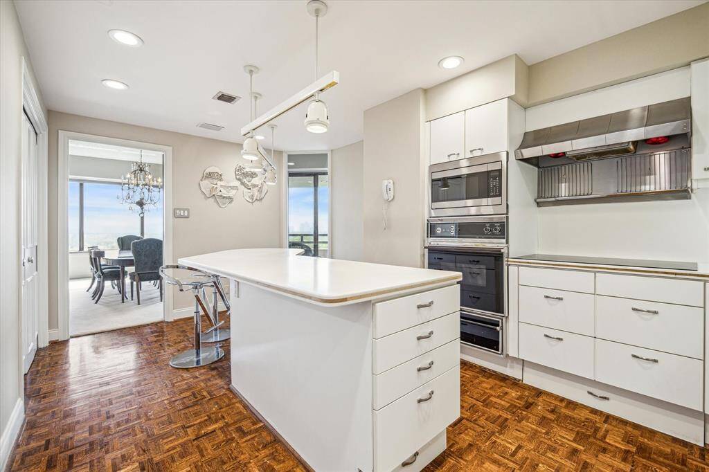 Light filled kitchen with excellent storage.