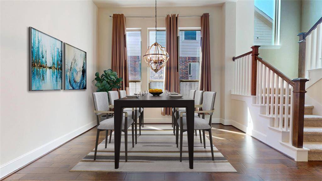 Your formal dining area