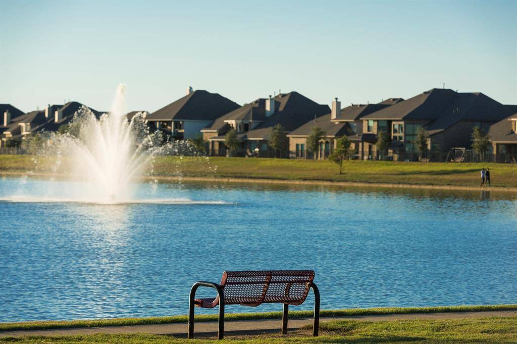 Enjoy taking walks around the lake.