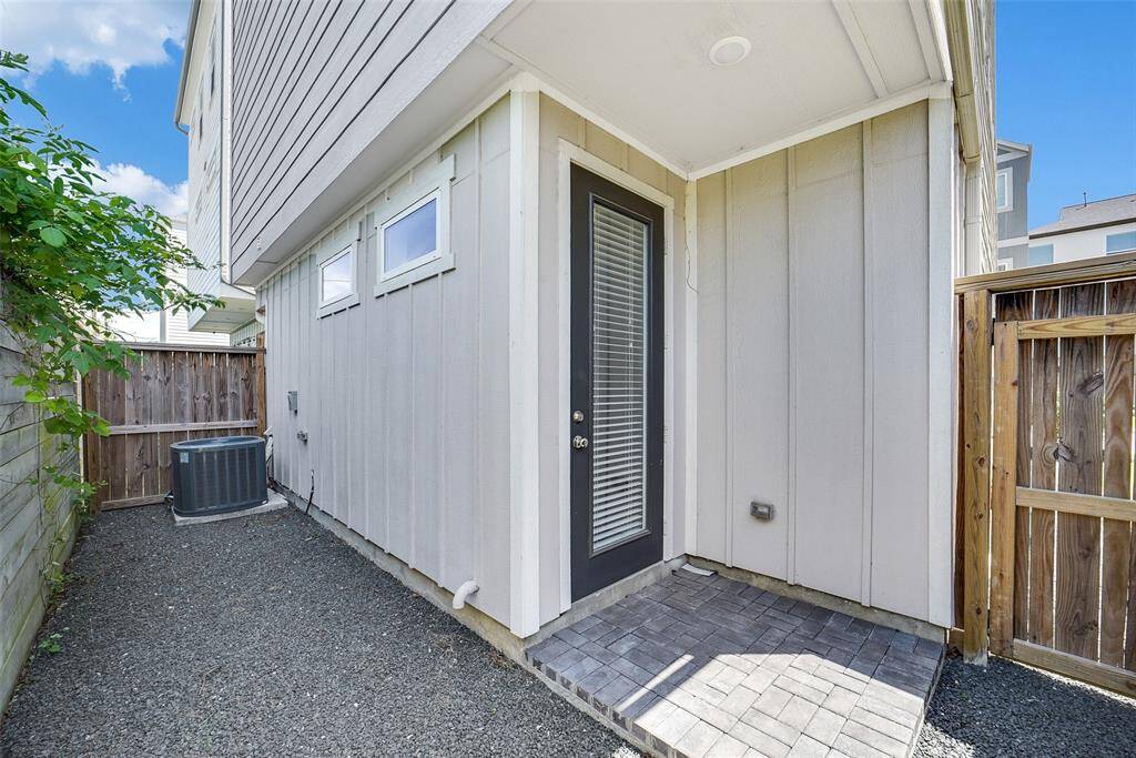 Enjoy the outdoors without the upkeep on this low-maintenance back patio. Perfect for relaxing, quiet morning coffee, or entertaining. All the charm, none of the hassle!