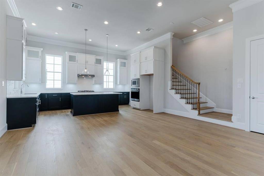 Breathtaking, spacious first floor living and dining.