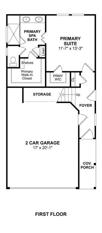 The Cleveland floor plan by K. Hovnanian Homes. 2nd Floor shown. *Prices, plans, dimensions, features, specifications, materials, and availability of homes or communities are subject to change without notice or obligation.