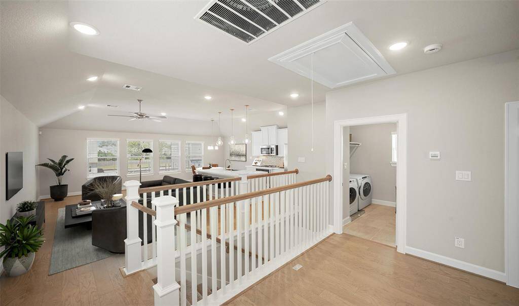 Open floorplan on second floor (*Photo not of actual home and used for illustration purposes only.)