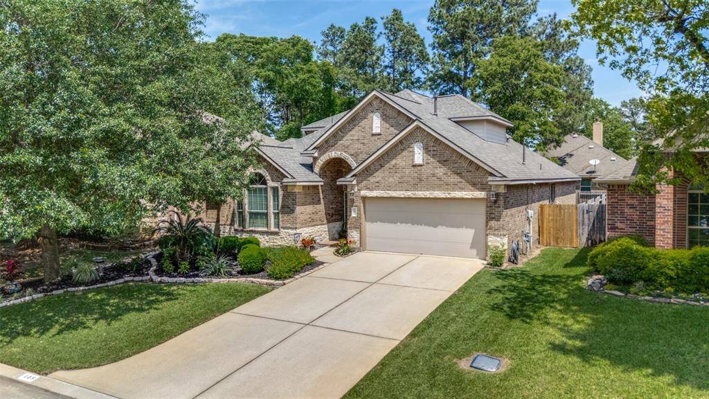 Ariel view of the front of home.