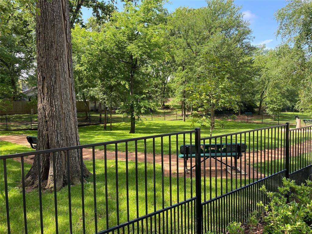 The neighborhood dog park is just down the street from the property.