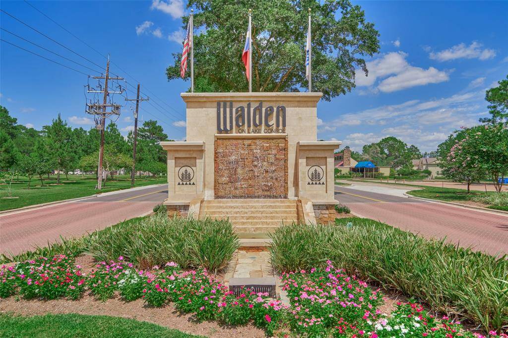 With its grand design and well-maintained landscaping, the entrance to the Walden community creates an impressive and welcoming first impression.