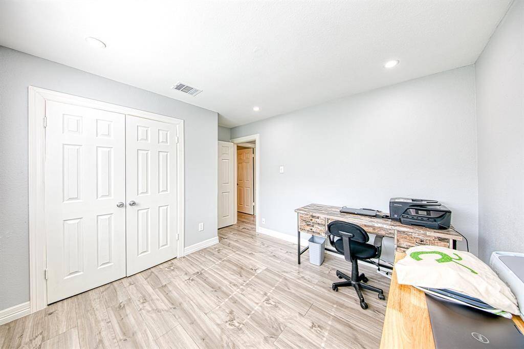 Plenty of closet space