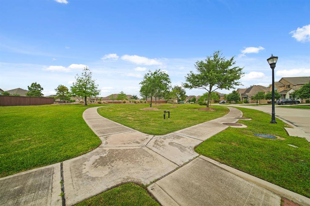 Nice walk along the neighborhood greenbelt area.