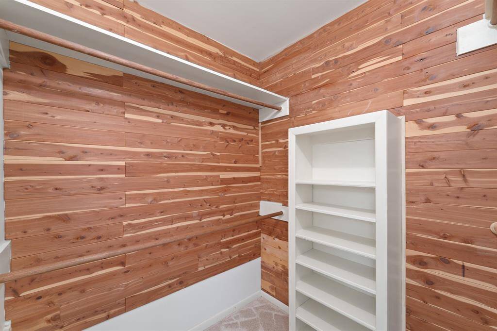 Primary closet