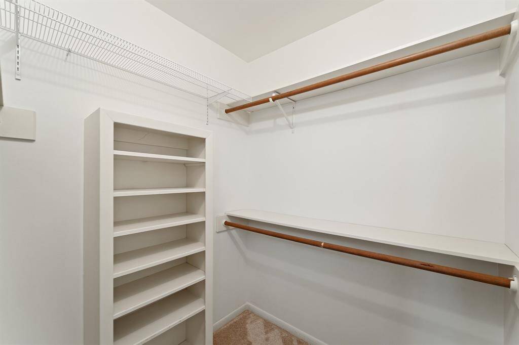 Primary closet