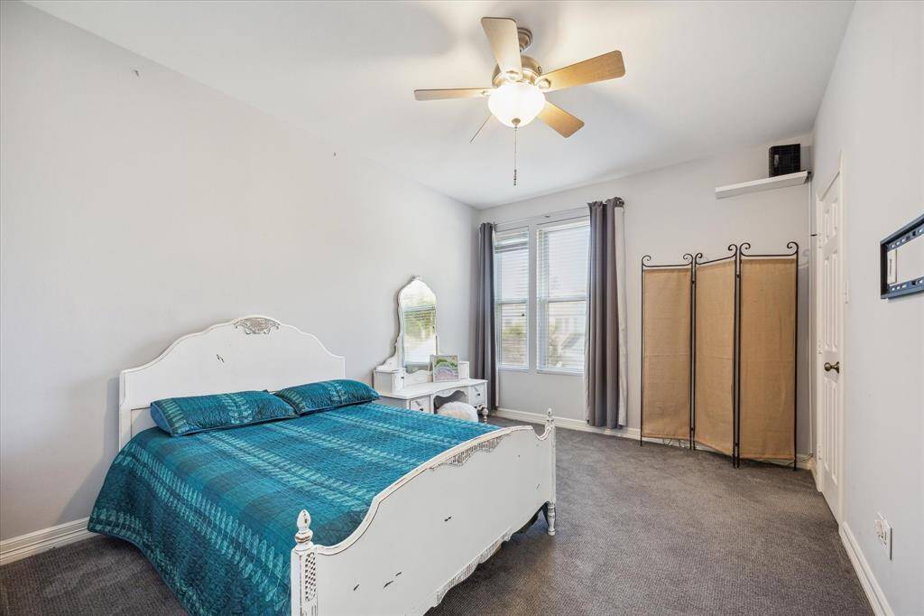 Secondary bedroom on the second floor.