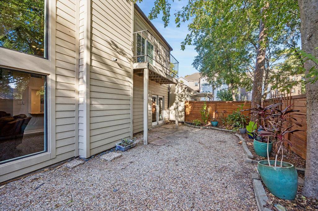 Your own private arboretum with no back neighbors.