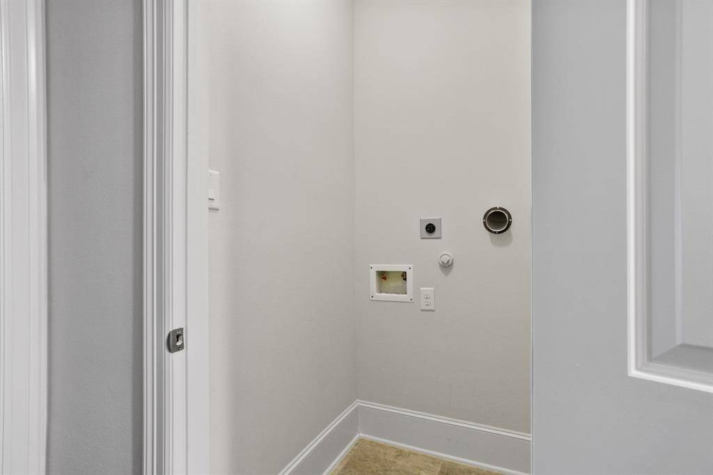First floor laundry room