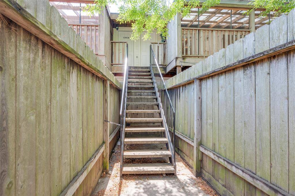 Back Entrance with access to the carport