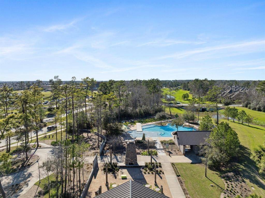 The Hearth features a resort-style pool, perfect for weekend lounging.