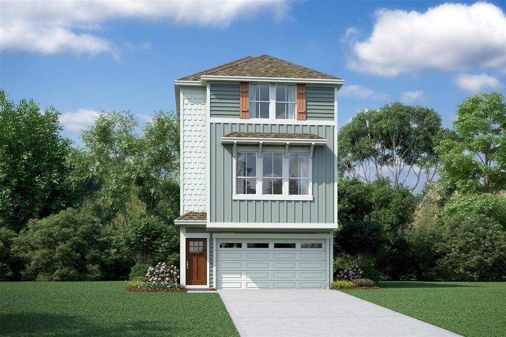 Charming Lincoln II home design by K. Hovnanian Homes with elevation E in beautiful Alicante. (*Artist rendering used for illustration purposes only.)