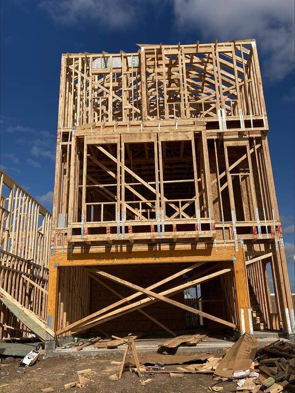Three-story home with 4 bedrooms, 3.5 baths and 2 car garage