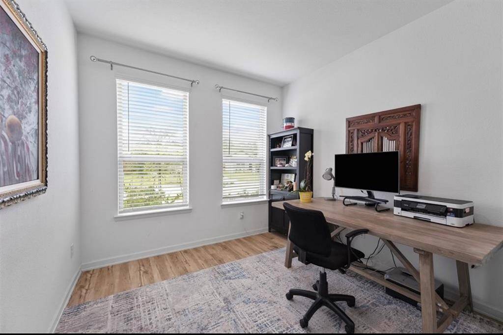 Office/ Bedroom 4 with a closet.