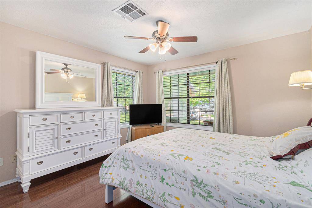 Primary Bedroom on main level.