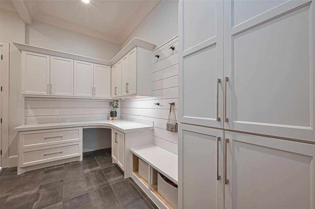Another perspective of the mudroom as seen from the utility room.