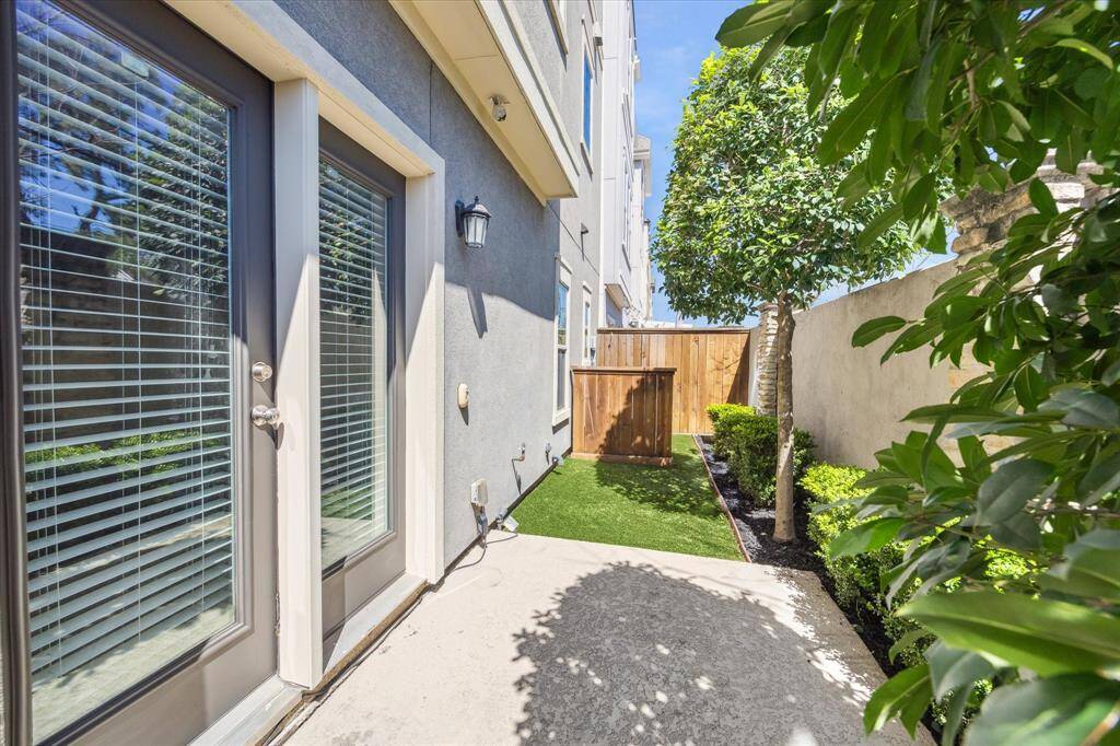Enjoy morning coffee or a nightcap with your favorite person on this peaceful, private patio.