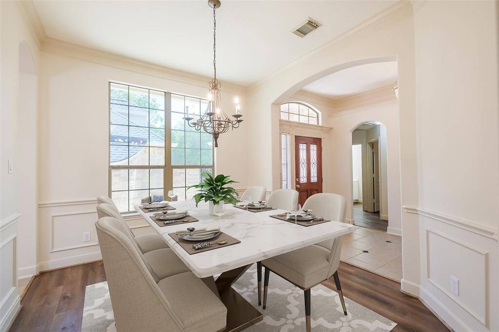 Virtually Staged Formal Dining