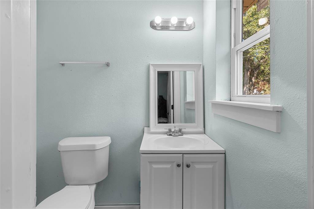 Half Restroom in Master Bedroom