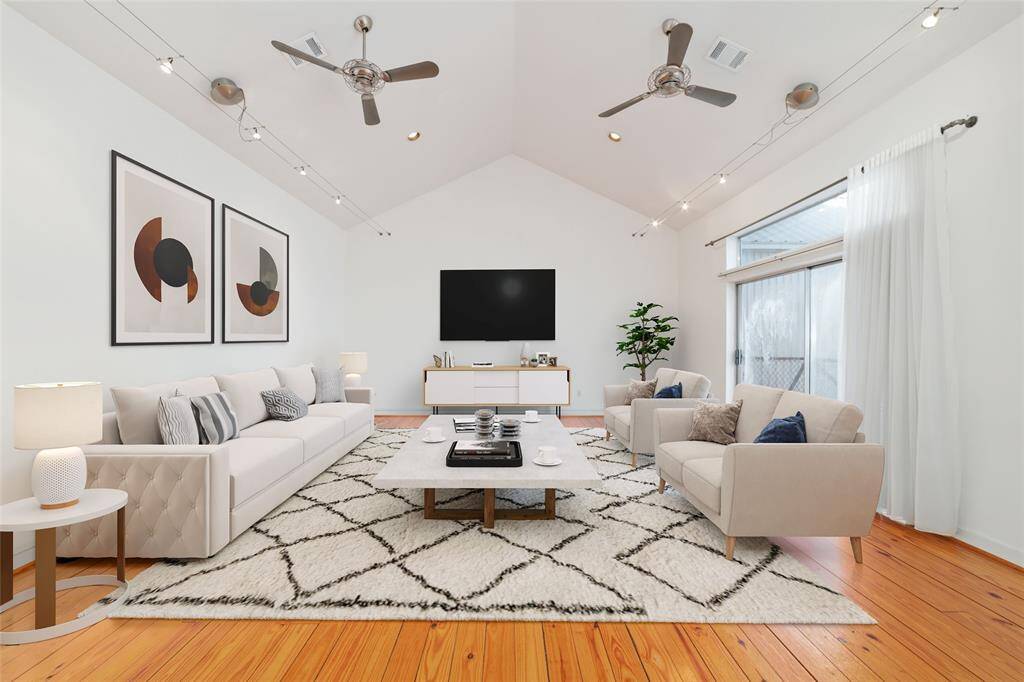 Living Room. Virtually Staged.