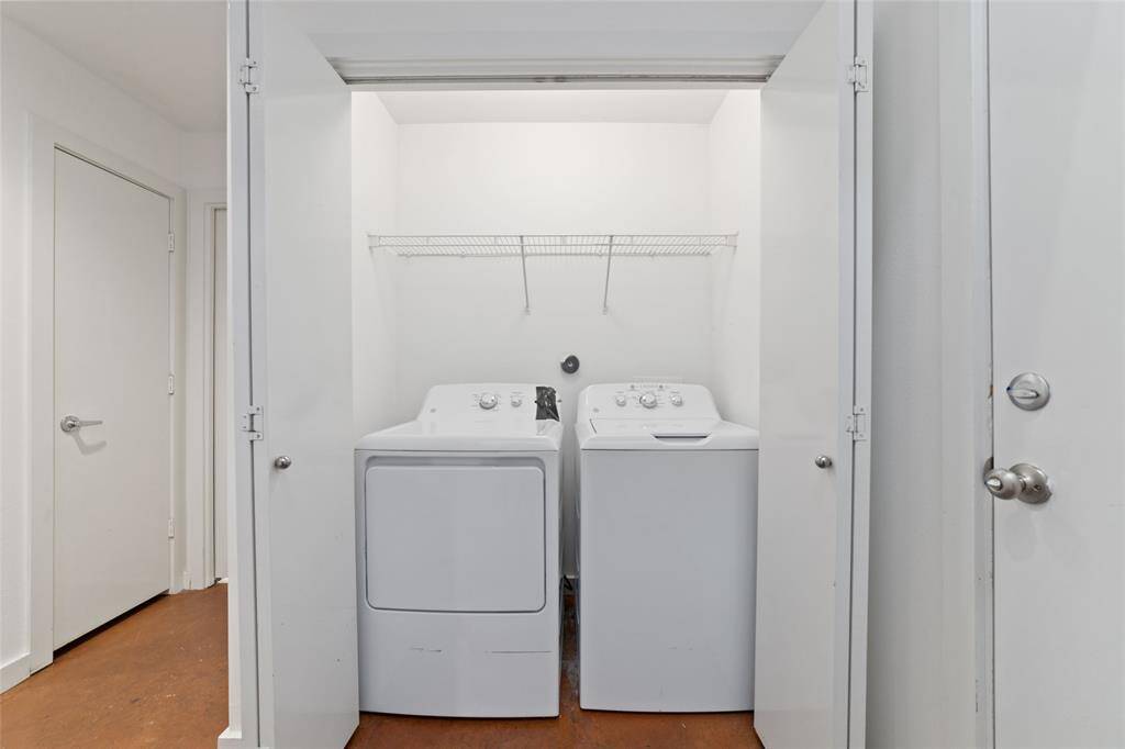 First Floor Laundry.