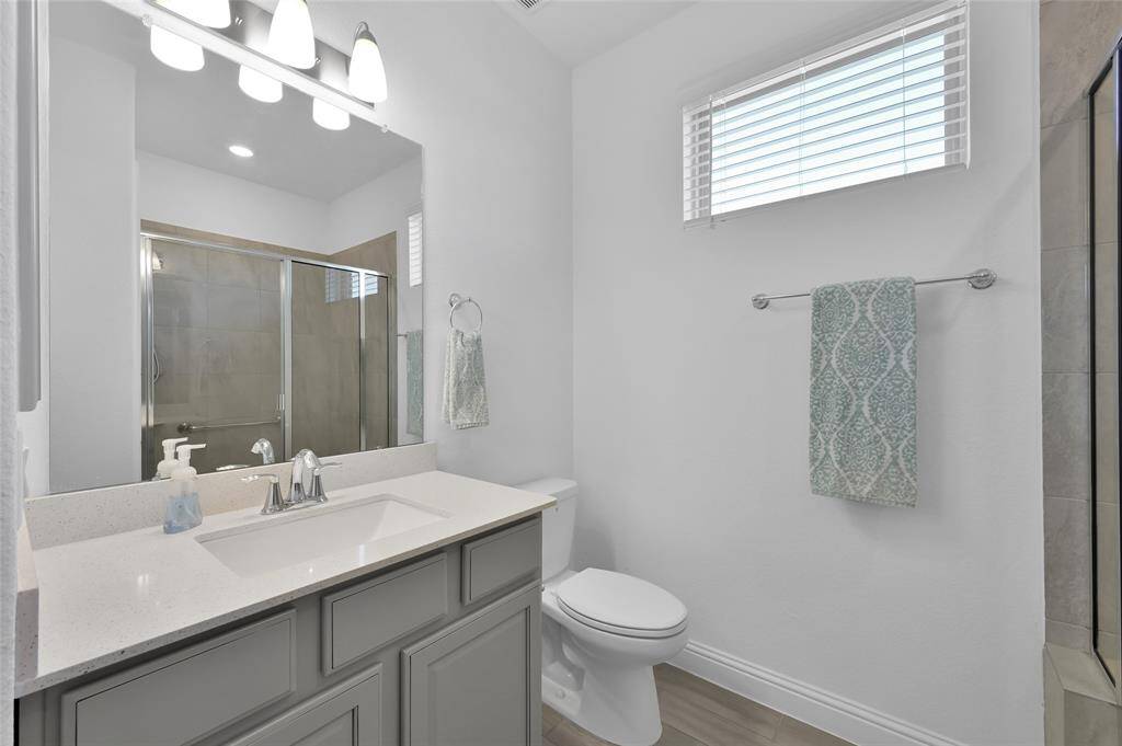 Bathroom of private quarters