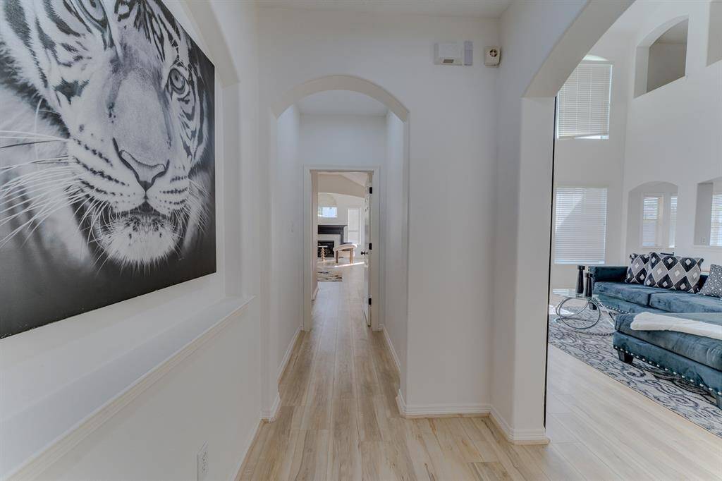 Hallway to the Master bedroom