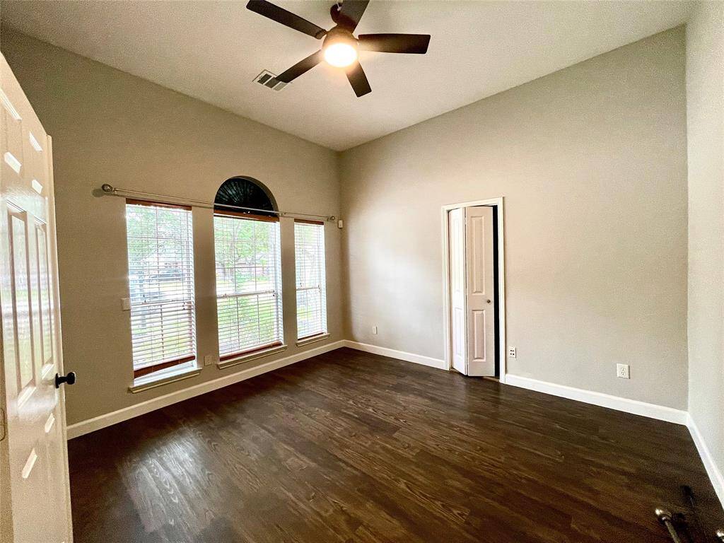 A study room can be easily transformed into a bedroom.