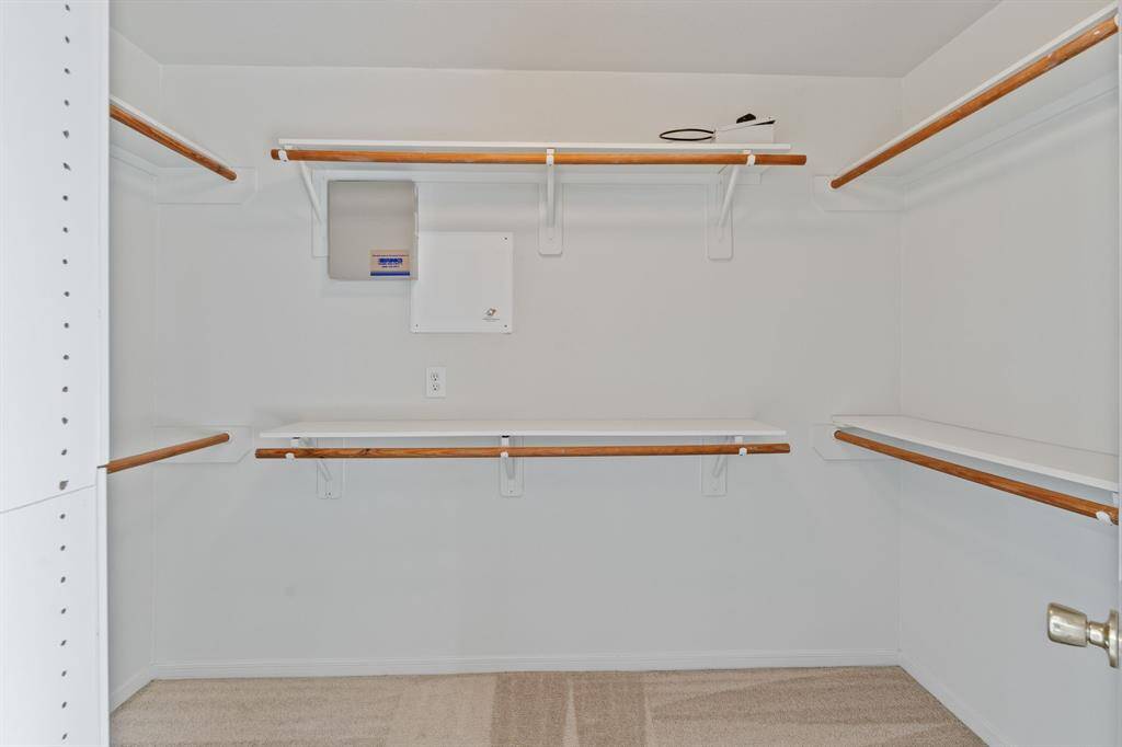 Primary closet with ample storage!