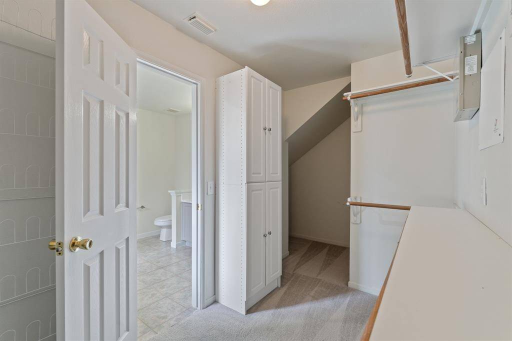 Guess what? There is even storage under the stairs.